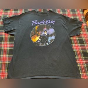 Prince Purple Rain Rock Concert Shirt Mens Size Medium T Shirt reprint